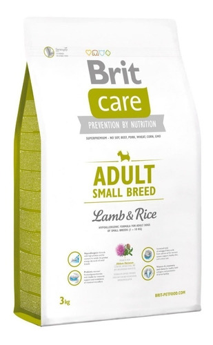 Brit care Small breed cordero 3kg