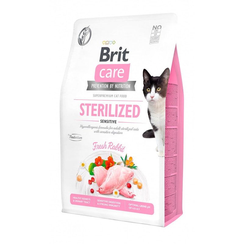 Brit care sterilized sensitive 2kg